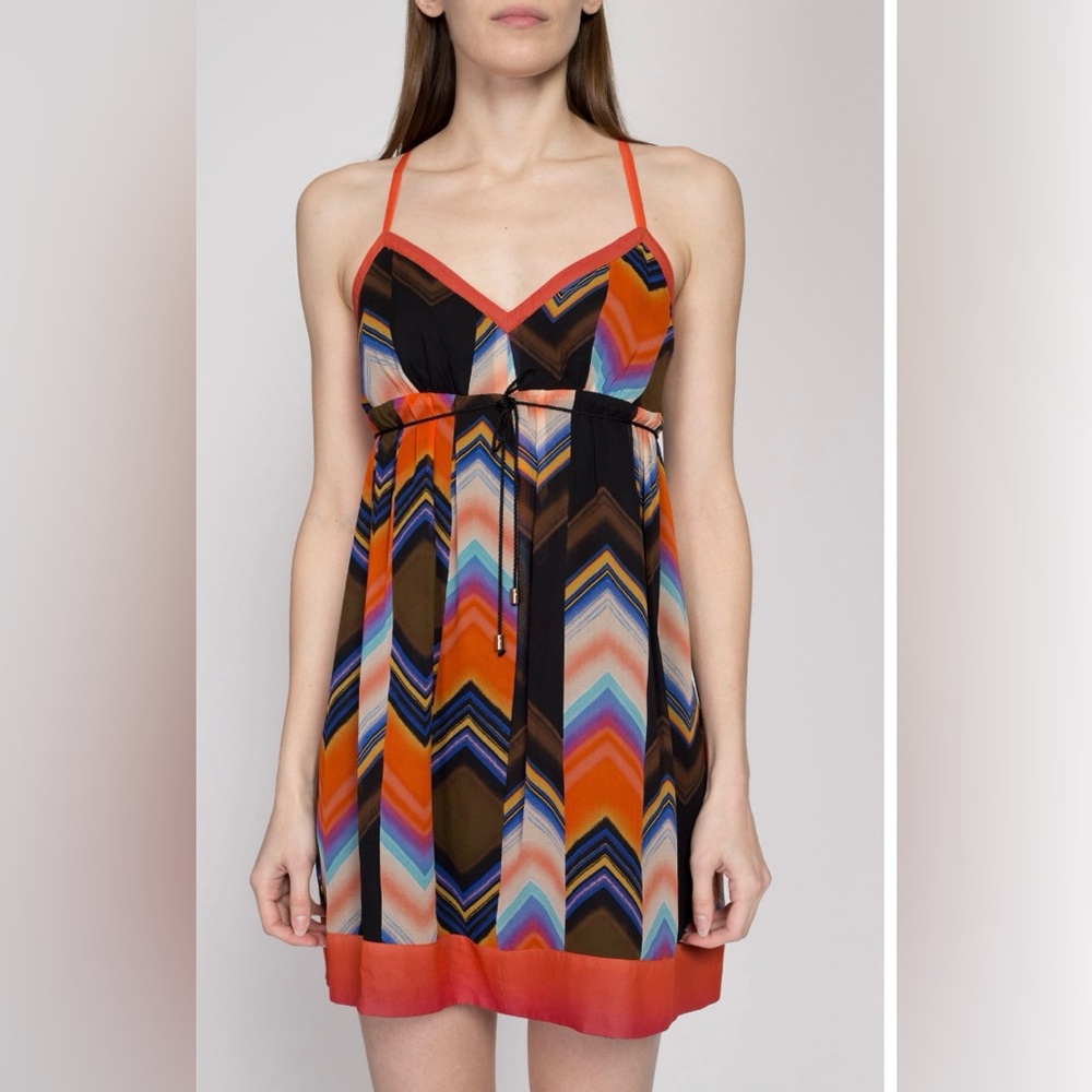 GUESS Jeans - Y2K Guess Chevron Mini Party Dress